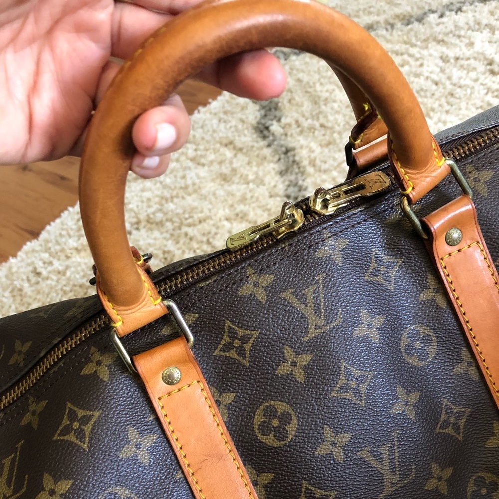 ❌ SOLD ❌ Louis Vuitton Keepall 60 Bandouliere - Picture 4 of 8